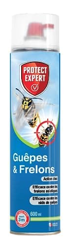 Guêpes et Frelons jet longue portée - Aérosol de 600ml