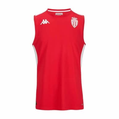 Kappa ABRIZ Pro 8 Monaco ACT Jersey ASM | Homme | Taille M | Rouge MD/Blanc