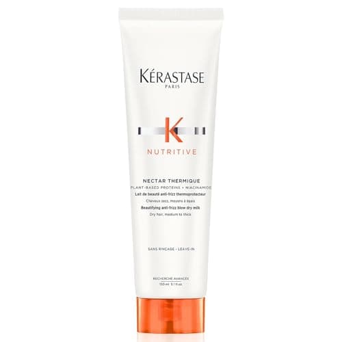 Kérastase, Nutritive, Lait Nourrissant Thermo-Protecteur, Sans Rinçage, Pour Cheveux Secs, Nectar Thermique, 150 ml