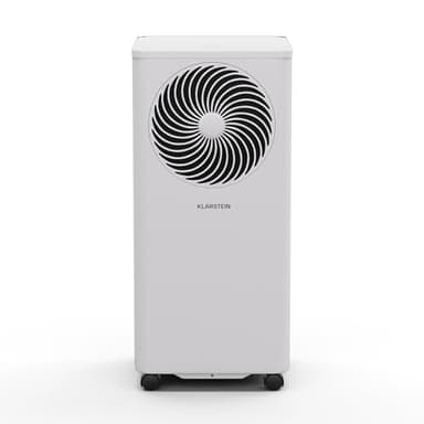 Klarstein Climatiseur Mobile avec Evacuation 9000 BTU, Climatisation Portable 3 en 1, Refroidissement, Déshumidificateur, Ventilateur, Connectivité IoT, Compatible Alexa/Google, Jusqu'à 31m², Blanc