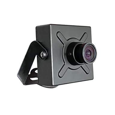 WiTi Caméra IP PoE Petit Cube 41x41mm Métal Solide,Full HD 1080p Objectif Grand Angle 2 m Ethernet CCTV Fonctionne avec NVR,Mini caméras intelligentes pour systèmes Surveillance de sécurité