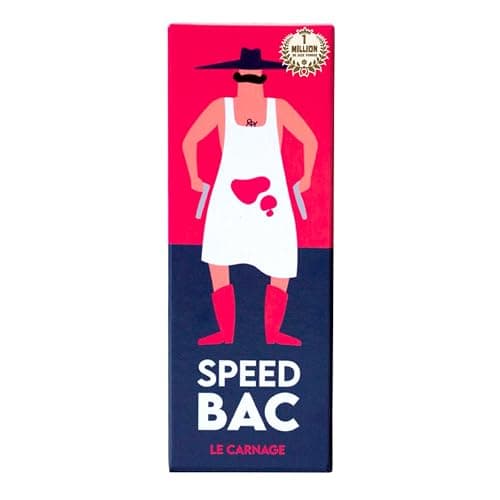 Speed Bac - Jeu de société Adulte - Rapide et délirant - 2 à 7 Joueurs - Jeu d'ambiance