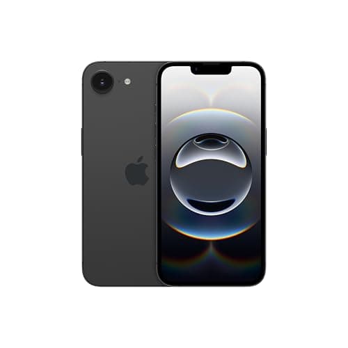 Apple iPhone 16e 128 Go : Conçu pour Apple Intelligence, Puce A18, Autonomie de Taille, Caméra Fusion 48 Mpx, Écran Super Retina XDR de 6,1 Pouces; Noir