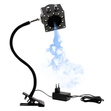 Treedix Extracteur de Fumée de Soudure, Ventilateur d'aspiration de Vapeur de Soudure, avec Lumière LED et Puissance d'aspiration, 15 Filtres à Charbon Actif