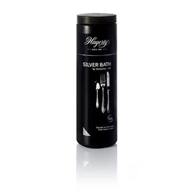 Hagerty Silver Bath Bain d'immersion argenté avec protection anti-ternissement 580 ml I Bain de trempage efficace pour métal argenté ou argenté I Bain de nettoyage argenté pour une brillance