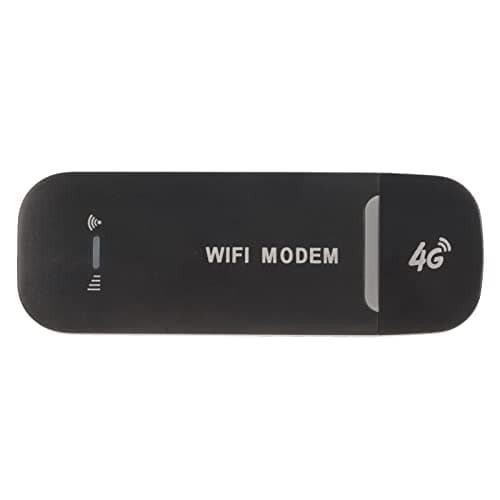 VBESTLIFE Modem WiFi 4G, WiFi Mobile USB 4G LTE Portable avec Emplacement pour Carte SIM, Prise en du Dongle SIM WiFi 10 Utilisateurs, 4G LTE FDD B1 B3 B5