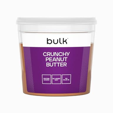 Bulk Beurre de Cacahuète, Croustillant, 1 kg