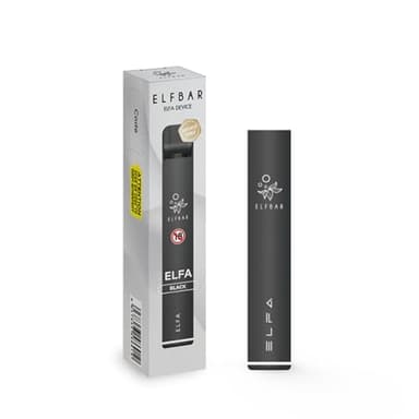 Puff rechargeable ELFA ElfBar - Batterie uniquement Black