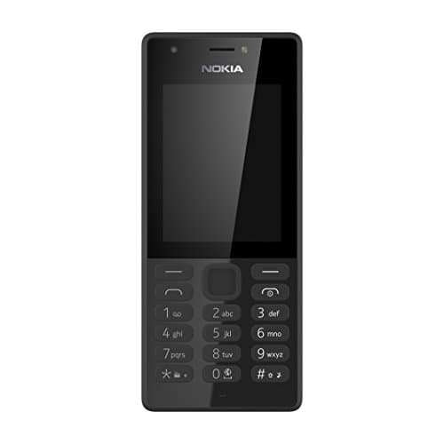 Nokia 216 Téléphone sans SIM avec Fonction 2G Uniquement – Noir