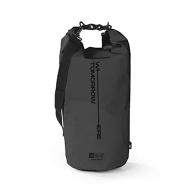 #DoYourSports Sac étanches | WT2 | Noir | 20L| Sac à Dos étanche | Sac étanche & Sac de Rangement | Dry Bag idéal pour Le Bateau, Le Kayak, la pêche et Le Camping