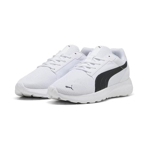 PUMA Mixte Softride Cosmic Lt Basket, White Black, 42 EU