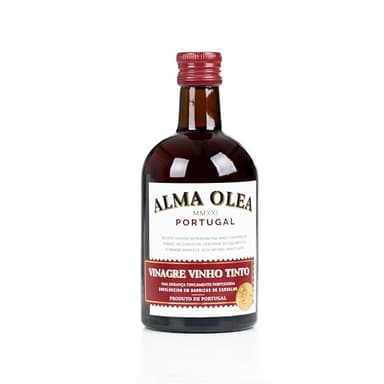Vinaigre de vin rouge - 500 ml - Assaisonnement savoureux et polyvalent - Convient aux vinaigrettes - Vieilli en fût de chêne - Produit gourmet portugaise