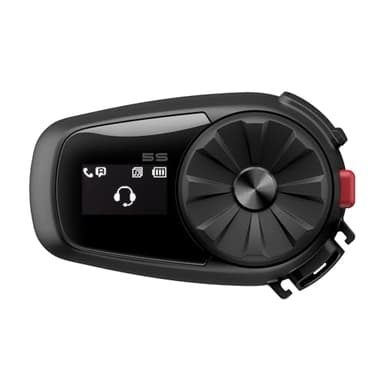 SENA 5S Système de Communication Bluetooth Moto Noir Pack Individuel (2022)
