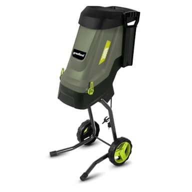 Broyeur de végétaux électrique 2600W avec sac récupérateur de 45L