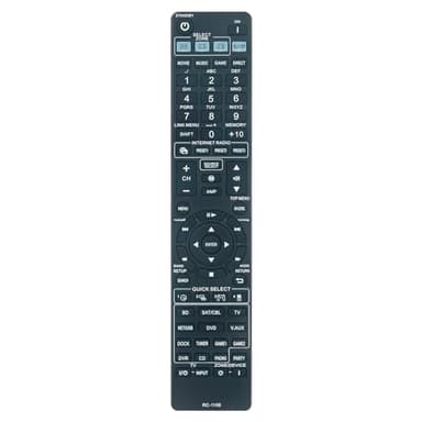 RC-1156 Télécommande de rechange compatible avec récepteur AV DENON AVR-3312CI DHT-1312BA DN-500AV AVR-1712 AVR-1912 AVR-2112CI AVR-2312CI