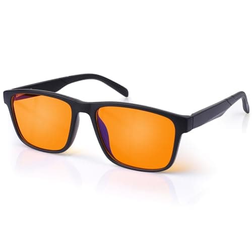 MOSSLIAN Lunette Anti Lumiere Bleue - Lunette Gaming - Anti Fatigue Lunette - Homme Femme Lunette Ecran pour PC Ordinateur