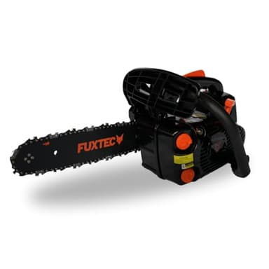 Tronçonneuse Élagueuse Thermique FUXTEC FX-KS226 3kg 25,4cm3 Longueur du Guide Chaine 30 cm (12 pouces), Coupe 20 cm, Vitesse de Coupe 23 m/s, Lubrification Automatique De Chaîne