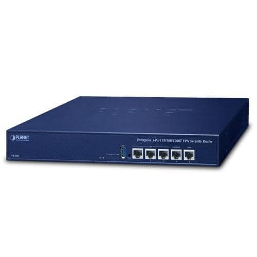 Planet Enterprise 5-Port 10/100/1000T VPN Security, W125958819 (10/100/1000T VPN Security Router Dual-WAN Failover and Load Balancing Enterprise 5-Port, Ethernet WAN,)