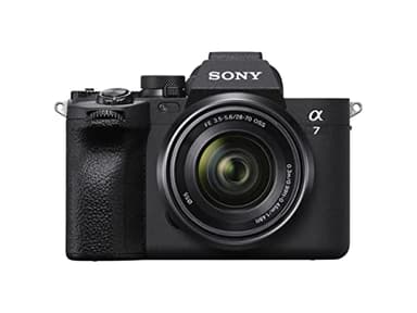 Sony Alpha 7 IV | Appareil photo hybride plein format + objectif Sony 28–70 mm F3.5 – 5.6 (33 mégapixels, mise au point automatique en temps réel, 10 images/s, 4K 60p, écran tactile à angle variable)