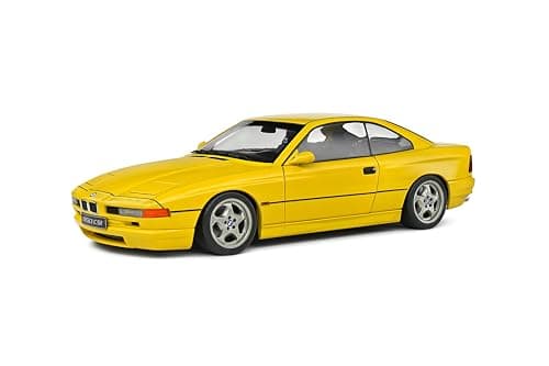 SOLIDO 1:18 BMW 850 (E31) CSI Dakar Yellow 1990