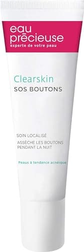 Eau Précieuse - SOS Clearskin - Soin Localisé - Assèche les Boutons pendant la Nuit et Aide à les réduire- Peaux à tendance acnéique - 10ml