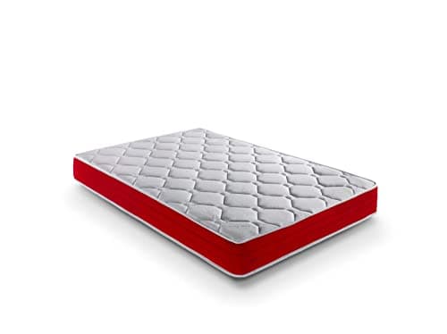 elalmacendelcolchon Matelas en Mousse, Modèle Rubi, 120 x 180 x 21 cm - Ferme et Confortable