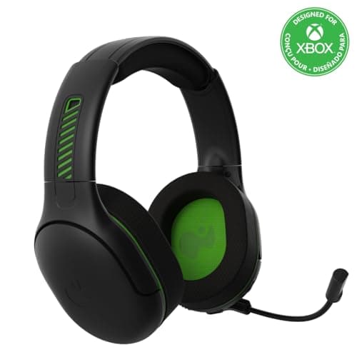 PDP AIRLITE Pro sans Fil Casque Black for Xbox Series X|S, Xbox One, Officially Licensed