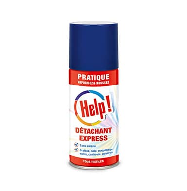 Détachant Secours à Sec 150ml - Action Express Sans Lavage : Vaporisez et Brossez