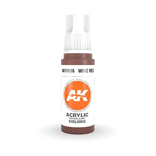 AK Interactive 3rd Gen Acrylic Wine Red 17ml