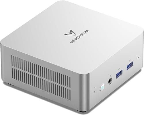 MINIS FORUM UN1290 Mini PC, Intel Core i9 12900HK, PC de Bureau 14 C/20 T, HDMI 2.0/USB-C/DP 1.4, LAN RJ45 2,5 G, 5 Ports USB, Wi-FI 6, Pas de RAM/SSD