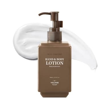 [VILLAGE11FACTORY] WILL COMFORT - HAND & BODY LOTION (300ml) Soin coréen - Lotion pour le corps & les mains - Vegan - Relaxant - Hinoki & Jasmin - Aromathérapie