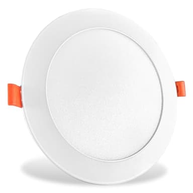 Europalamp - Spot Encastrable LED 6W Rond Extra-Plat Blanc (4000K - Blanc neutre, 1)