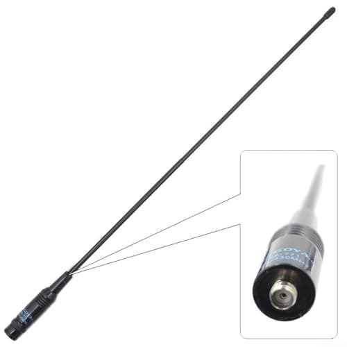 Augmente le signal radio avec pour NAGOYA NA771 SMAFemale F UV5R BF888S UV82 pour antenne WALKIE Talkie (A)