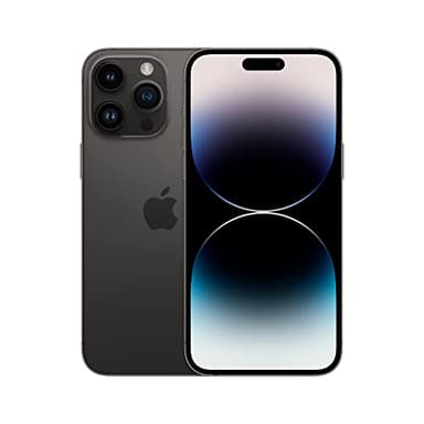 Apple iPhone 14 Pro Max, 256 Go, Noir sidéral (Reconditionné)