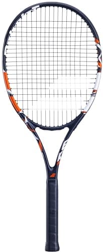 Babolat Evoke Tour Strung Non Cordée 275G Raquettes De Tennis Raquette Polyvalentes Noir - Orange 2