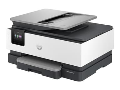HP OfficeJet Pro 8122e, Imprimante Multifonction à Jet d'Encre A4 Couleur, Recto Verso Automatique, 20 ppm, Wi-Fi, 3 Mois d'Encre Instant Ink Inclus, Grise