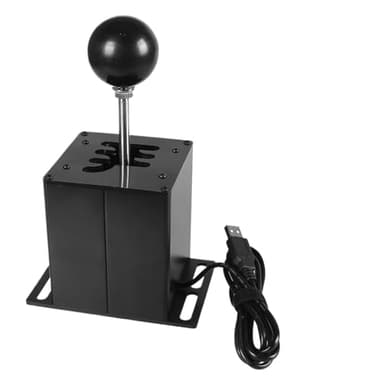 Pommeau de Levier de Vitesse Compatible Compatible avec G27 G29 G25 G920 et Thrustmaster T300RS GT Compatible avec ETS2 Sim Racing Game Shift A