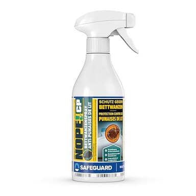 NOPE! CP Anti-Punaises de Lit - Spray 500ml - Solution contre les Punaises de Lit dans la Maison - Action rapide - Effet longue durée jusqu'à 3 mois