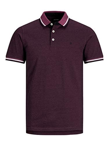 JACK & JONES Jjepaulos Polo Ss Noos Homme Polo, Port Royale, XL