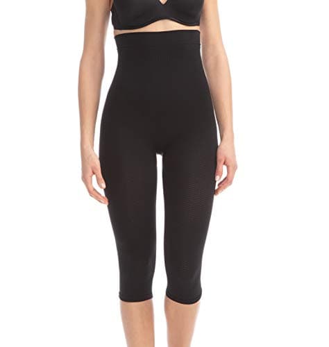 Farmacell 123 (Noir, L/XL) Corsaire Massant Anti-Cellulite Legging Femme Taille Haute