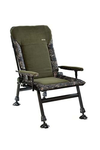 Carp ENZO Chaise de pêche Deluxe Chaise de camping avec hauteur supplémentaire