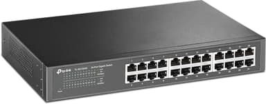 TP-Link TL-SG1024D Switch Ethernet 24 Ports Gigabit, Switch RJ45, Hub RJ45, Prévention des Boucles, Mode d'Isolement, Boitier Métal, Bureau/Montage en Rack, Brancher et Utiliser