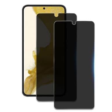 [2 Pièces] Verre Trempé Anti-Espion pour Samsung Galaxy S22 Plus/S23 Plus, Protecteur D'écran de Confidentialité, 9H Dureté Film Protecteur Vitre, Anti-rayures, Anti-empreintes, Sans Bulles