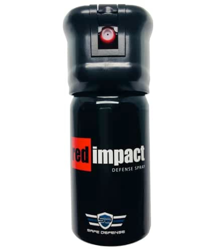 REDimpact Spray Anti Agression de Poche Gel 40 ML - Taille Standard - Format : Sac a Main Femme, Manteau Femme, Sacoche Homme, Veste, Sac a Dos