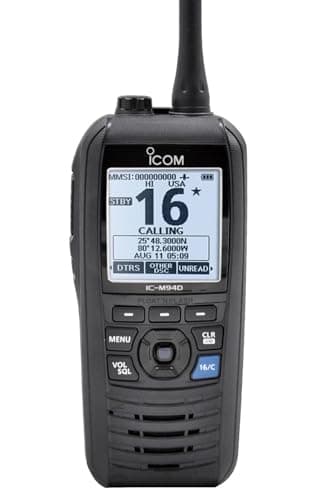 ICOM IC-M94 Émetteur-récepteur radio VHF marin avec récepteur AIS et DSC