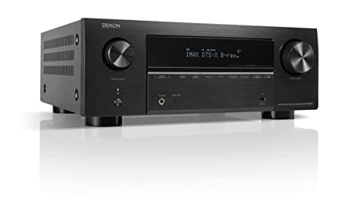 Denon AVC-X3800H Amplificateur Home Cinéma 9,4 Canaux avec Dolby Atmos, DTS:X, Auro-3D, 8K Ultra HD, HEOS Multiroom, Bluetooth, AirPlay 2, Compatible Alexa - Noir
