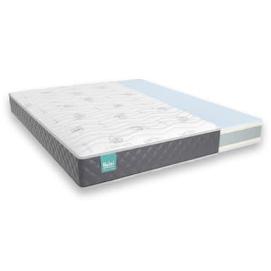 Don Repos Matelas à mémoire de Forme Aloe Vera Mulhacen, Mousse à mémoire, Gris, 120 x 180 cm