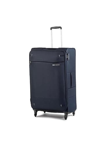 Samsonite Base Boost - Étui rétractable Spinner L, 78 cm, 105/112,5 L, Bleu Marine