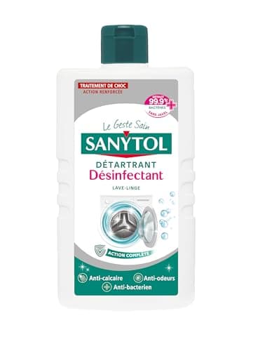 SANYTOL détartrant désinfectant lave linge 250ml