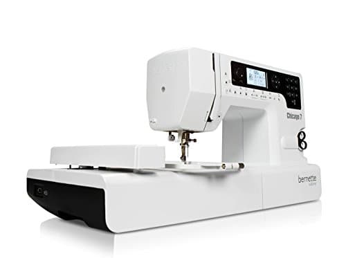 Bernina 4260366210536 Bernette Chicago 7 Machine à coudre et à broder, Blanc